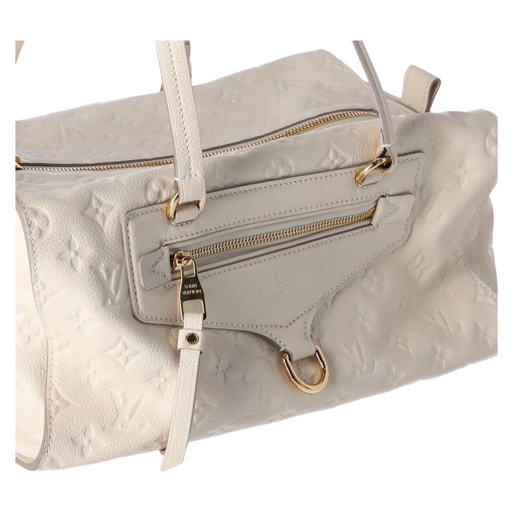 Louis Vuitton Inspiree M93416 Beige Monogram Empreinte Leather Shoulder Bag Tote