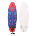 Buyweek Surfboard Blue and Red 66.9"