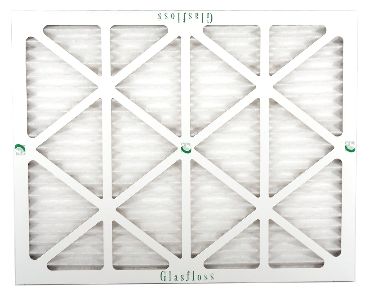 Glasfloss 14x22x1 - MERV 10 -Qty:4 - Furnace Air Filter - Made in USA (Actual Size: 13.5 x 21.5x7/8 inch)