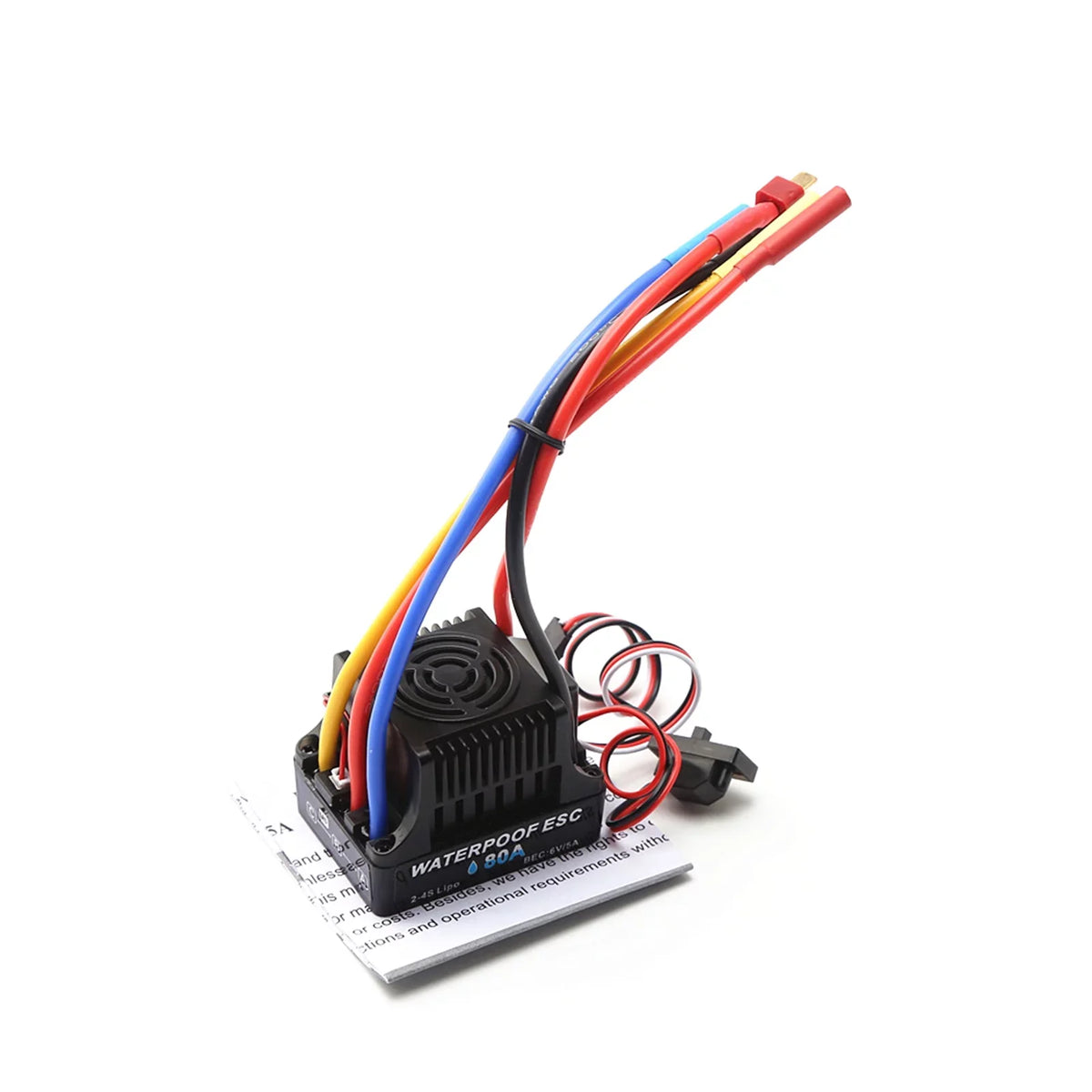 Pristin ESC,3800KV Motor Car S3660 1/8/ 1/10 Waterproof Motor ESC Speed Waterproof ERYUE ESC Combo Set 1/14 car Combo Set 1/8/ Motor 1/14 Car Motor 1/14 Motor ESC Combo