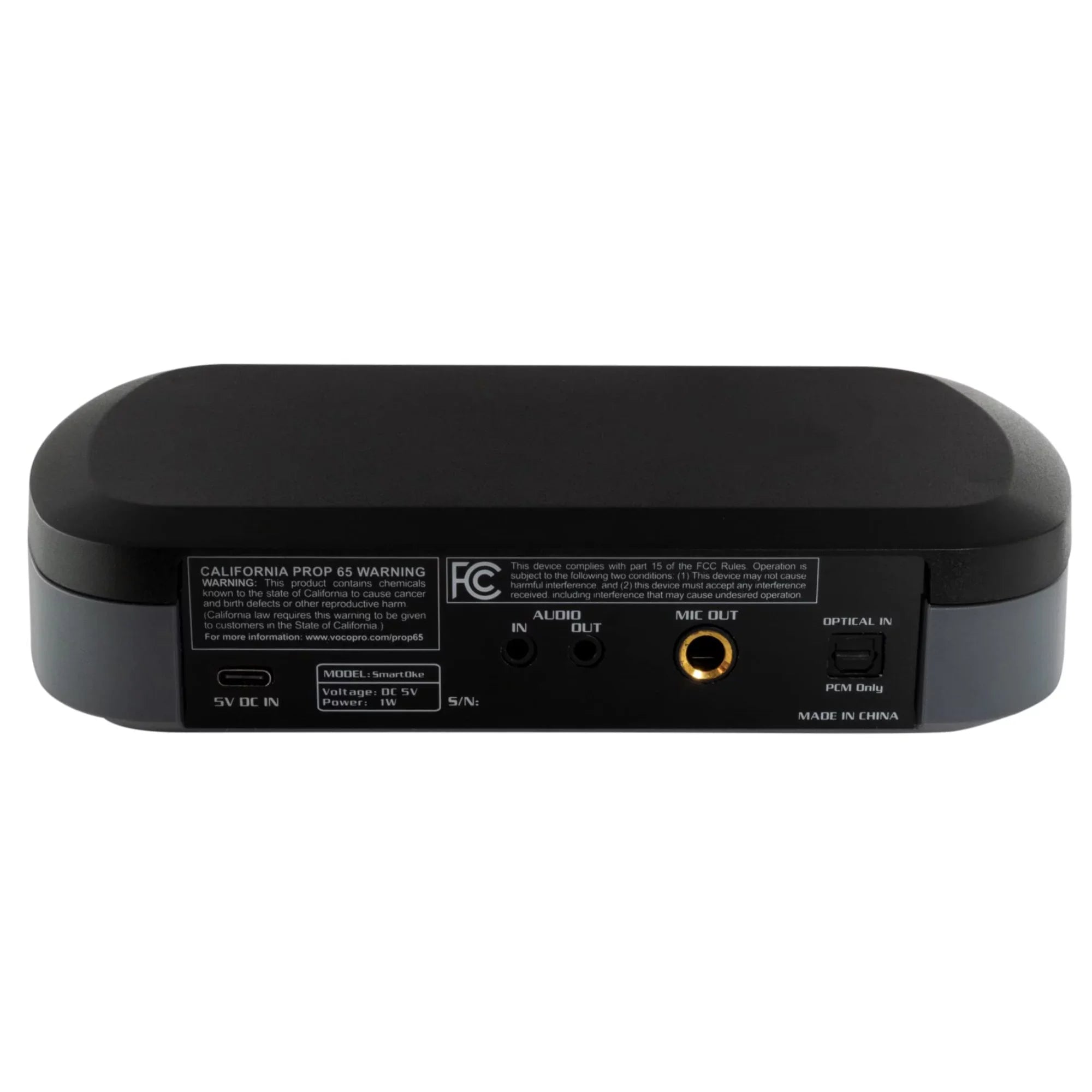 DSP Karaoke Mixer with Two Wireless Microphones for SmartTVs and Tablets