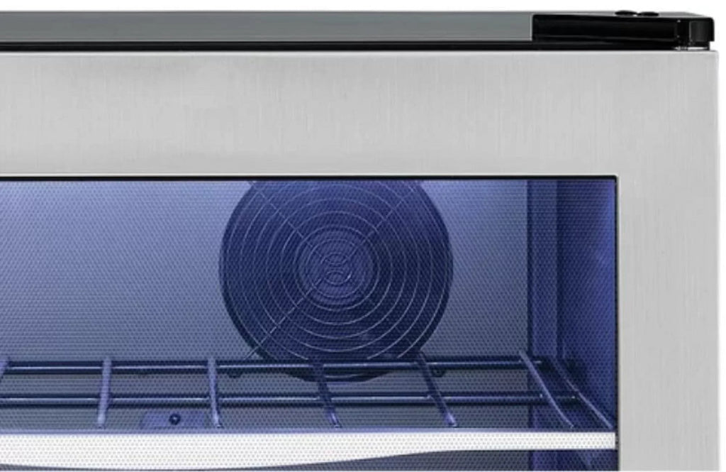 Danby Dwc040a3 20" Wide 38 Bottle Capacity Free Standing Wine Cooler - Stainless Steel
