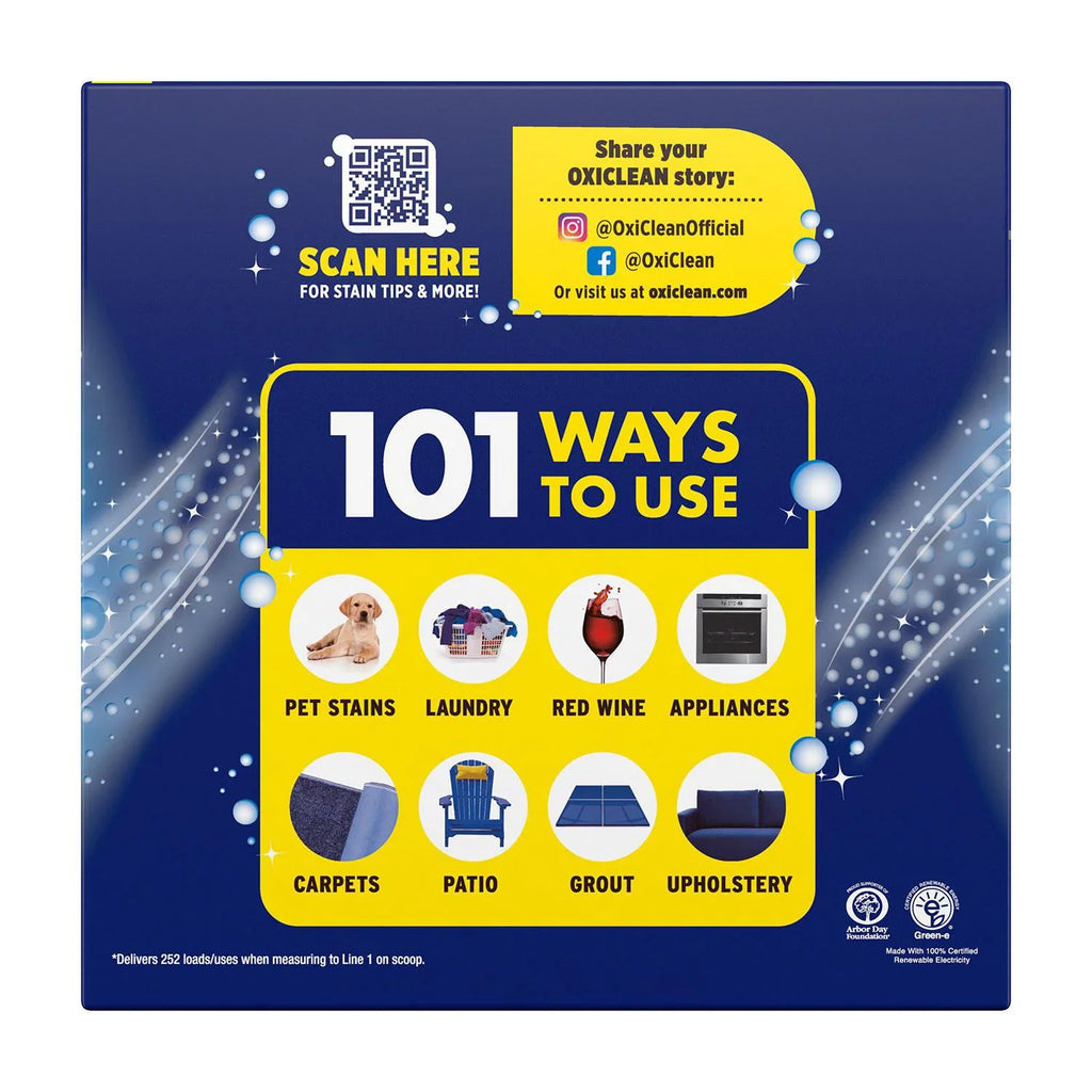 OxiClean Max Efficiency Stain Remover, 252 Loads