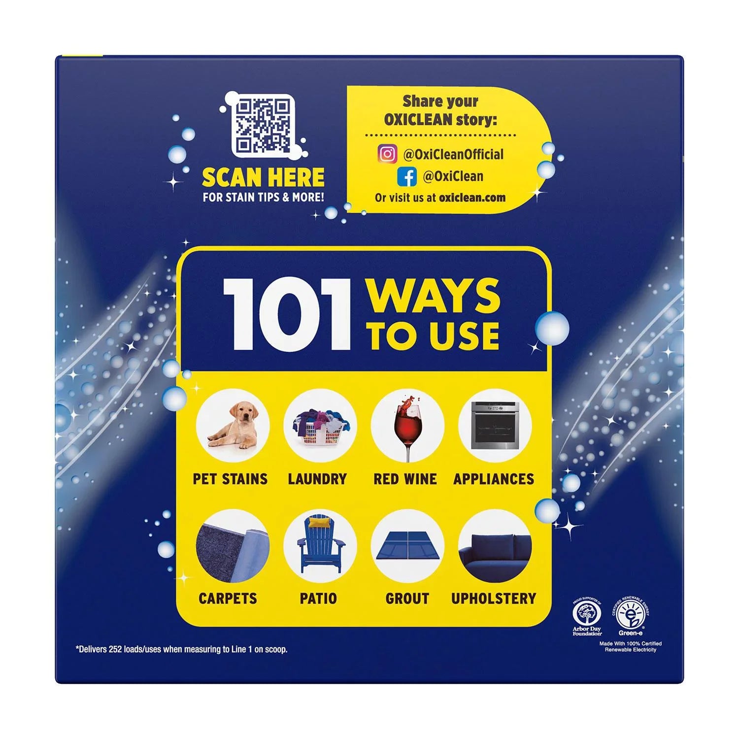 OxiClean Max Efficiency Stain Remover, 252 Loads