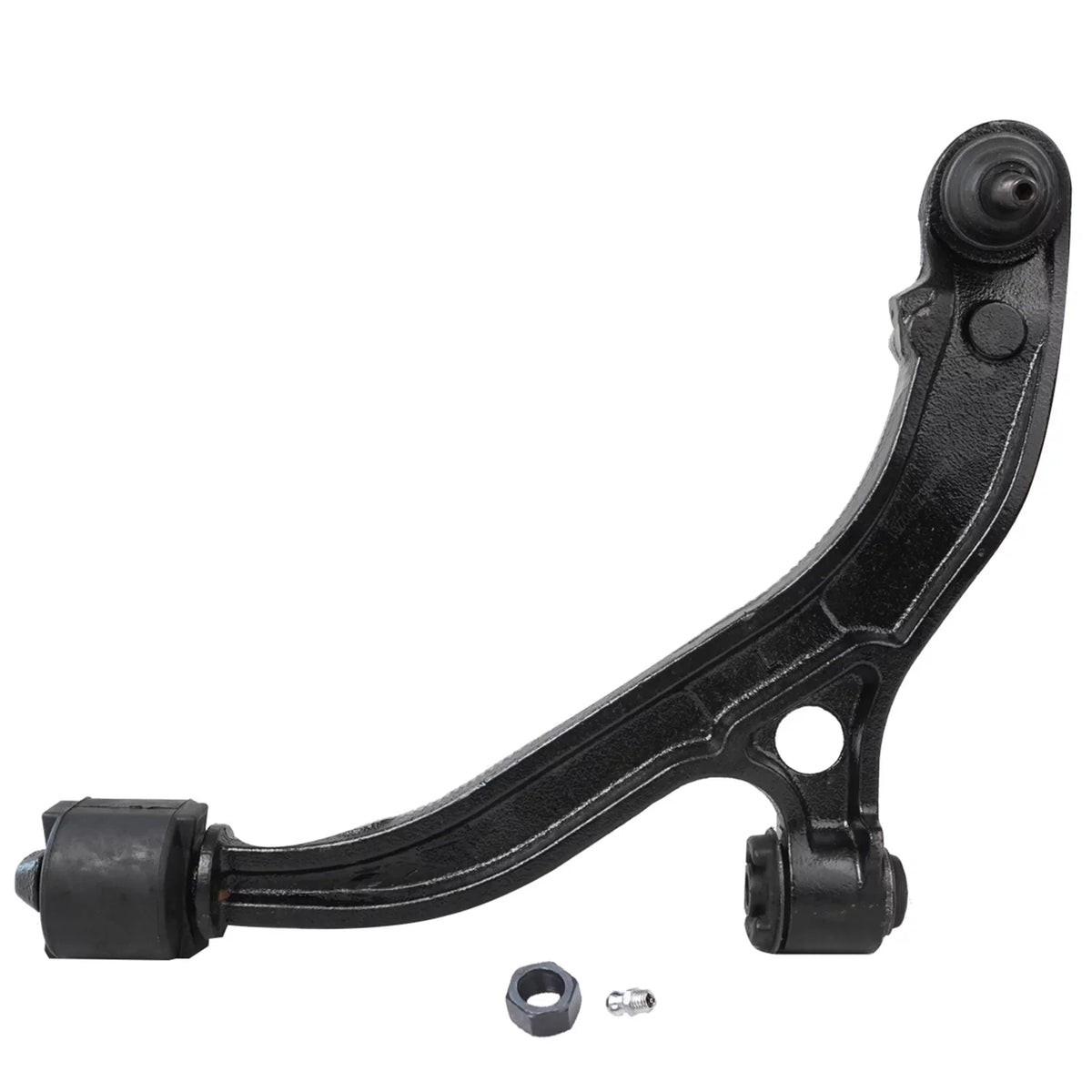 Detroit Axle - Front Lower Control Arms for 01-07 Dodge Caravan Chrysler Town & Country 01-03 Voyager, 2pc Lower Control Arms & Ball Joints Assembly Replacement