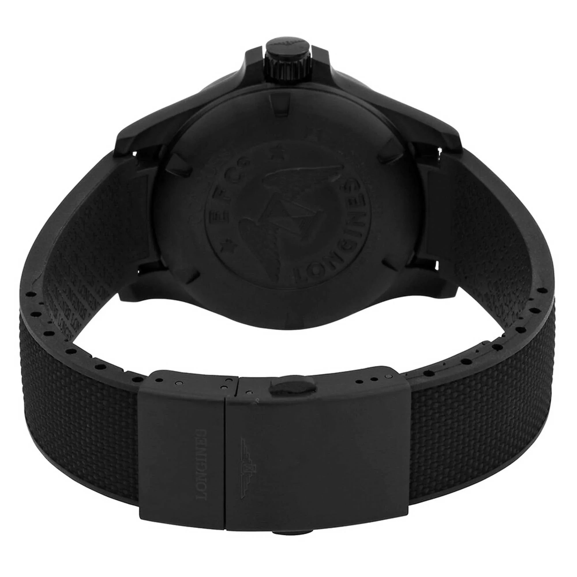 Longines L37162569 Men's Conquest V.H.P. Black Dial Strap Watch