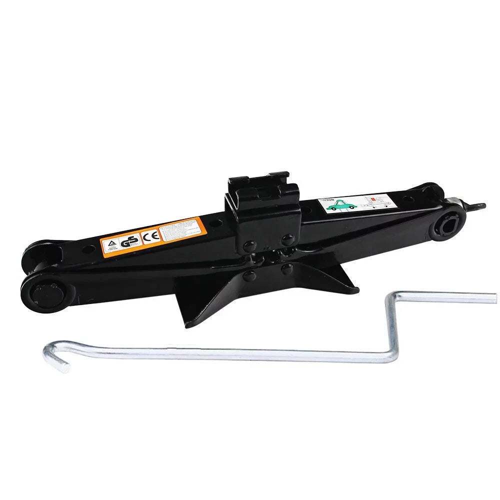 Dayplus Heavy Duty 2 Ton Scissor Jack + Extendable Circular part Wrench Car Van Repair Tool Kit