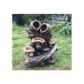 Jeco FCL126 Pots On Wood Stump Water Fountain