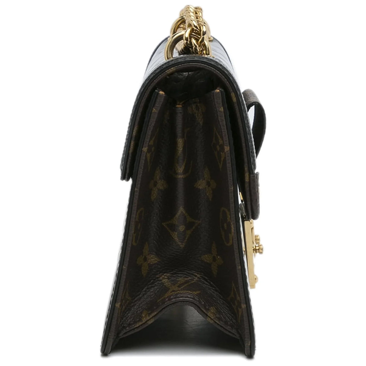 Pre-Owned Authenticated Louis Vuitton Monogram Vernis Wynwood Leather Black Crossbody Bag Unisex (Good)