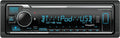 KMM-BT332U Bluetooth Single DIN Car Stereo with USB Port, AM/FM Radio, MP3 Player, Multi Color LCD, Detachable Face, Built in Amazon Alexa, Compatible with SiriusXM Tuner