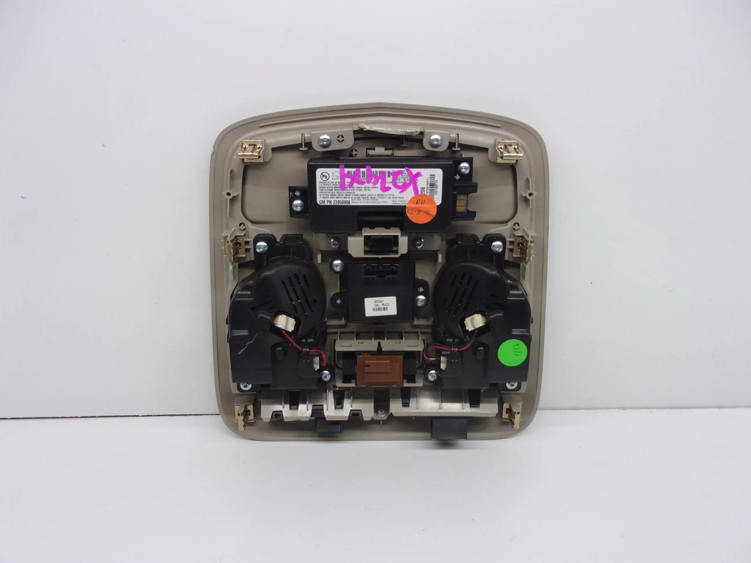Pre-Owned 2013-2014 Cadillac XTS Overhead Roof Center Console OEM (Good)