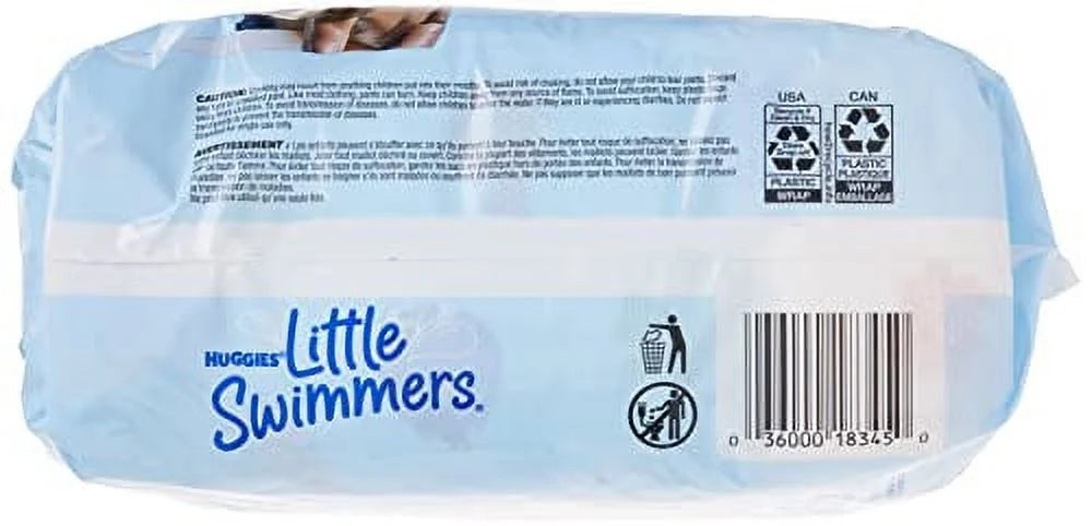 Huggies Little Swimmers Disposable Swimpants Large 32+ LB 10 Each (Pack of 3)