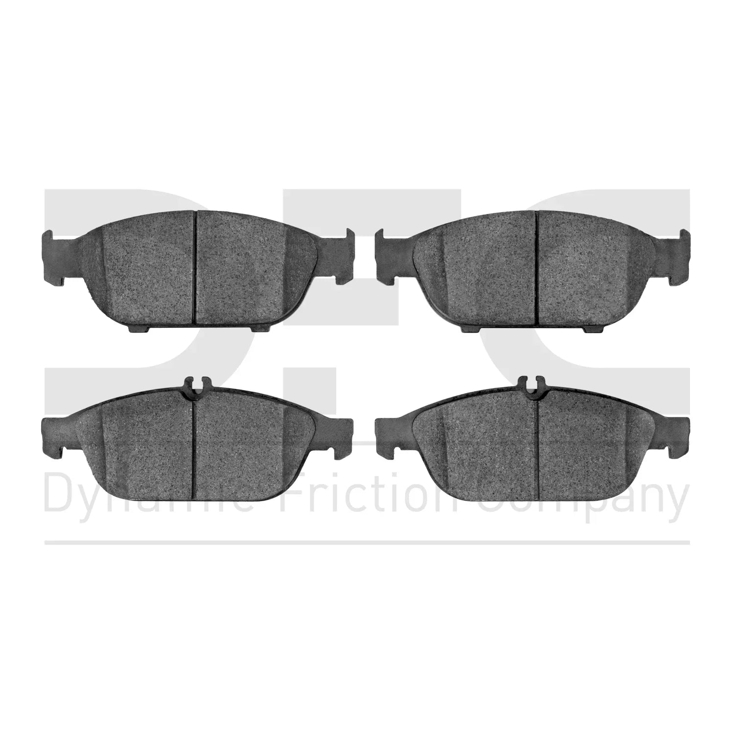 Dynamic Friction Company 5000 Euro Ceramic Brake Pads 1600-1652-00-Front Set For 2012-2014 Mercedes-Benz E550