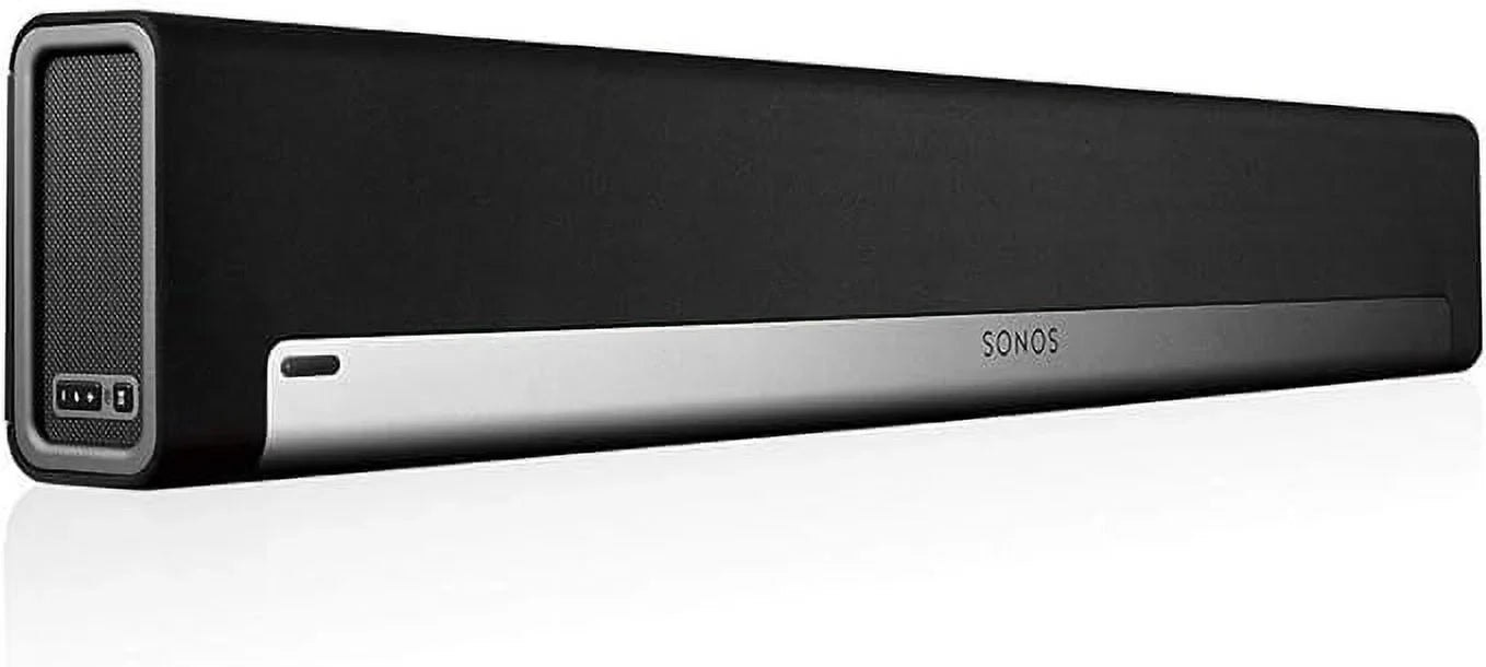 Open Box Sonos Playbar Wireless Soundbar with Wall Mount Kit PBAR1US1BLK - Black