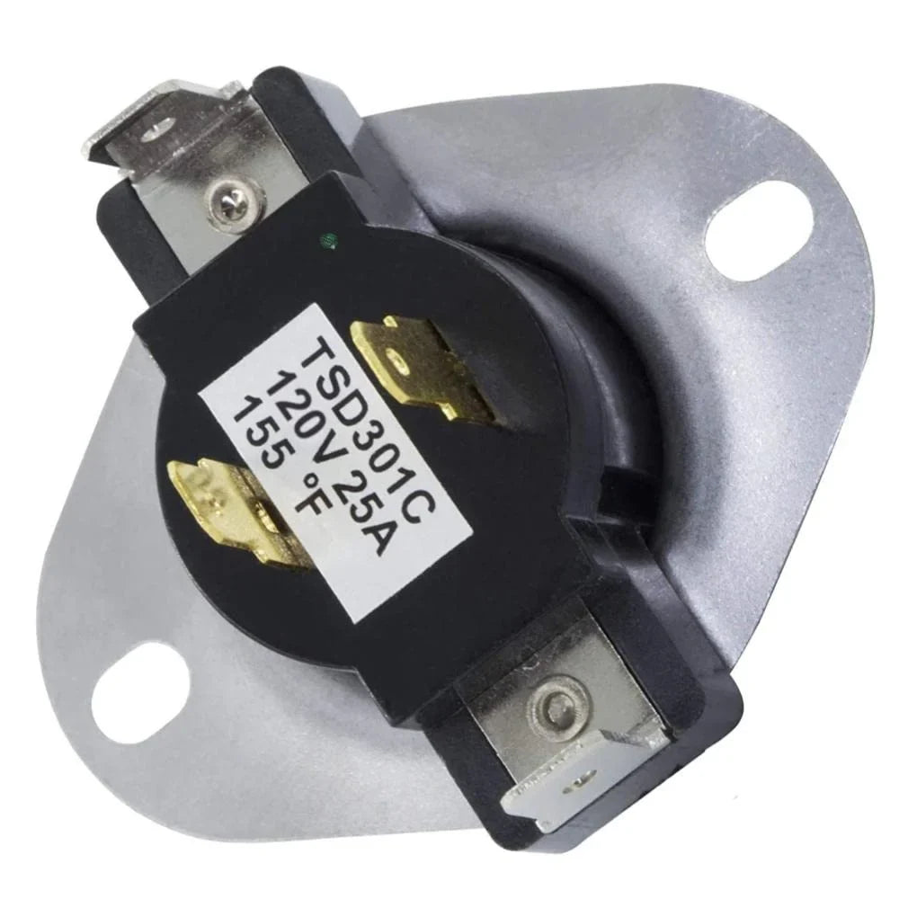 GLOB PRO SOLUTIONS AP6008270 PS11741405 EAP11741405 PD00002313 CKD2502 Dryer Cycling Thermostat 2" Length Approx. Replacement for and compatible with Whirlpool Maytag Kenmore Heavy DUTY