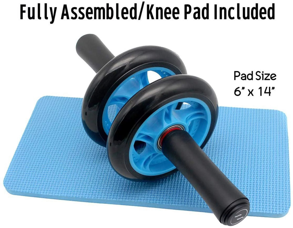 Dual AB Roller Circular part with Ball Bearings and Knee Pad