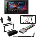 KIT4844 Bundle for 2003-2006 Chevrolet Avalanche W/ Pioneer AVH-241EX Double DIN Car Stereo with Bluetooth/Backup Camera/Installation Kit/in-Dash DVD/CD AM/FM 6.2" Touchscreen Digital Media Receiver