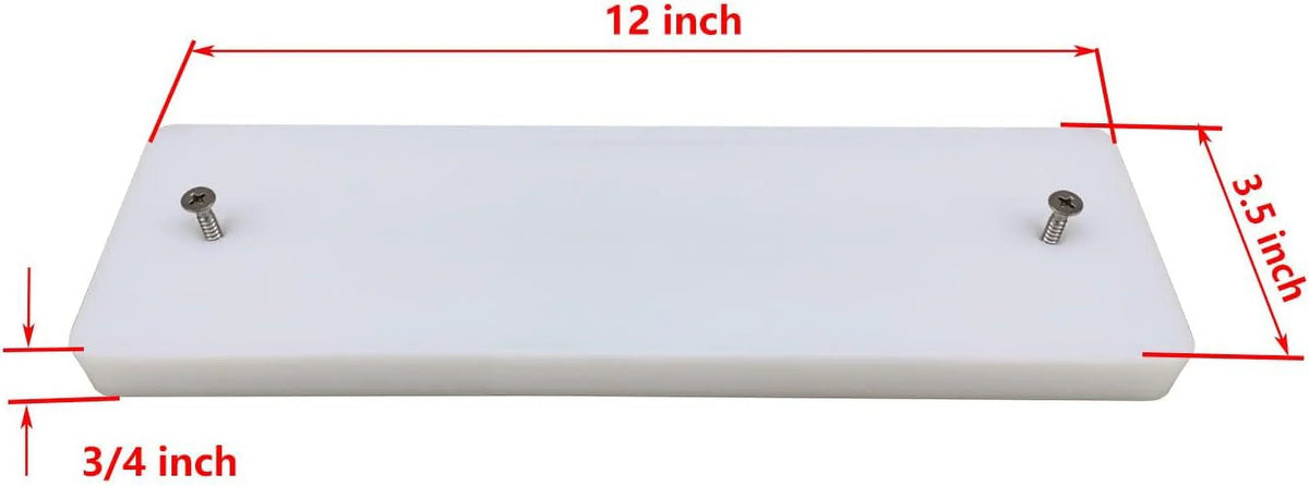 Resistant Marine-Grade Boat Transducer Mounting Plate Hardware Kit/Transducer Mounting Board