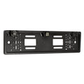 MIXFEER European License Plate Frame Backup Camera 12 LED Rear View Camera with Reversing System Parking Sensor