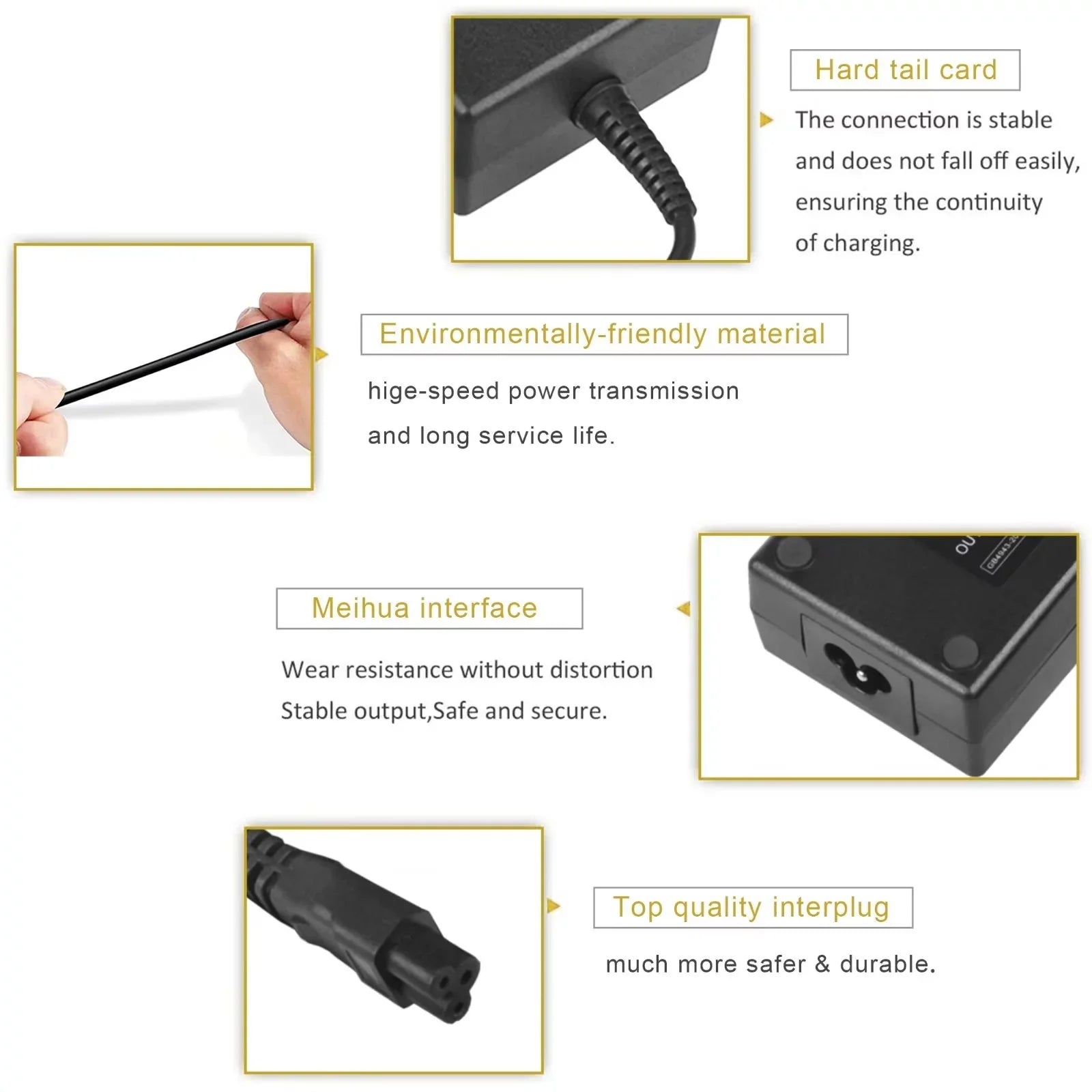 CJP-Geek 135W AC Adapter Charger for Y40-70 Y40-80 Y50-70 Power Cord 20V 6.75A