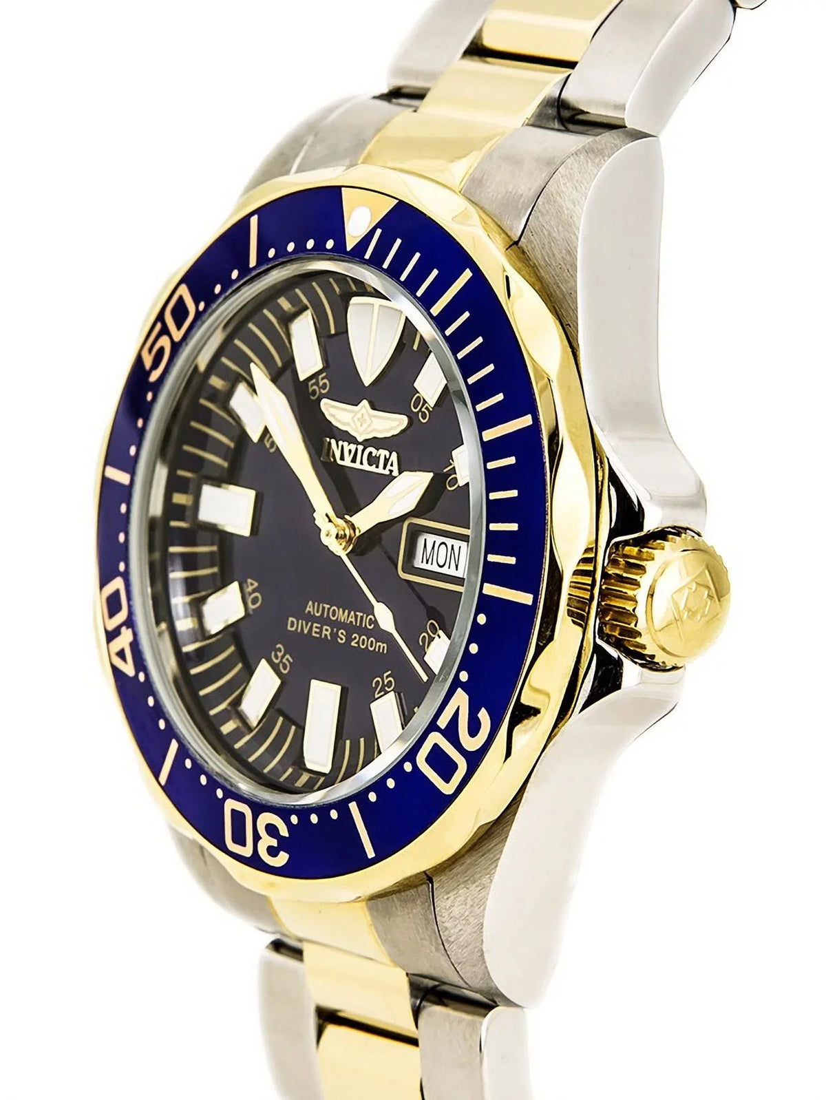 Invicta Men's 7046 Signature Automatic 3 Hand Blue Dial Watch