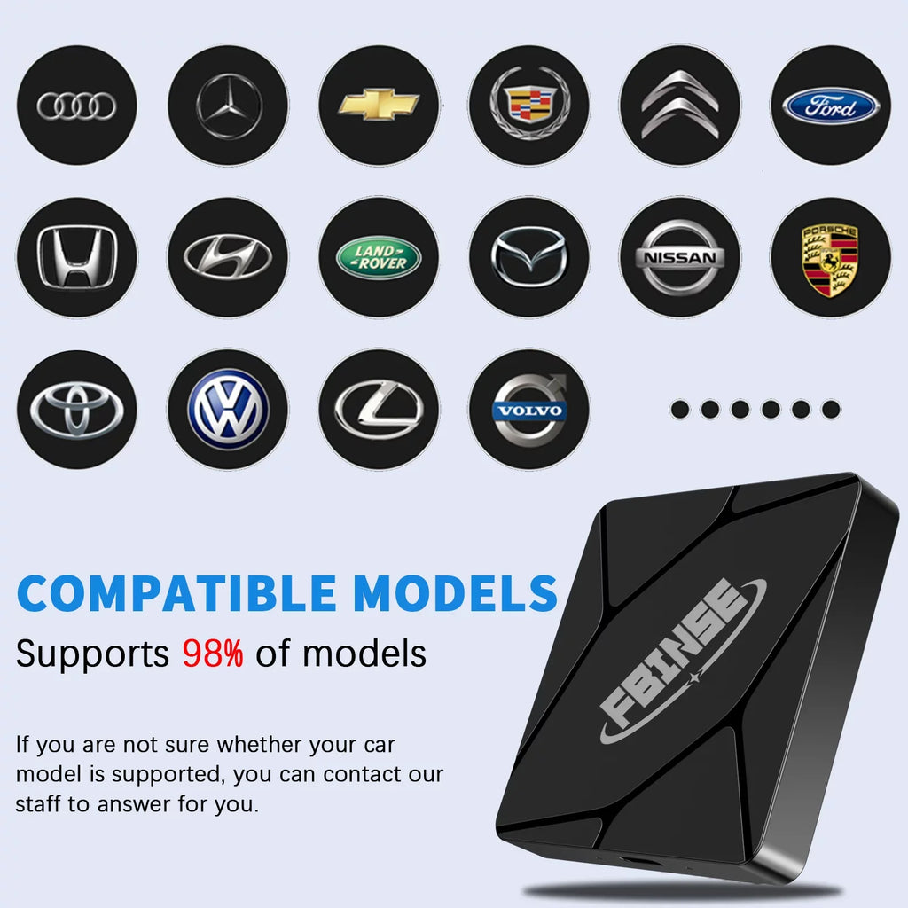 Fbinse Wired To Wireless Carplay Adapter Carplay Dongle Connect