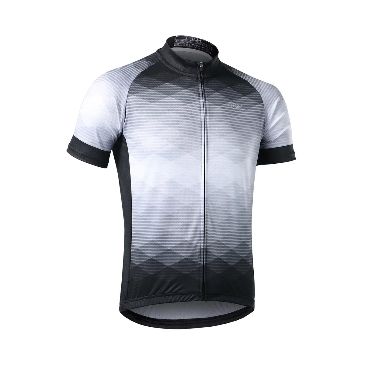Lixada Men Cycling Jersey Breathable Short Sleeve Bike Shirt and Padded Shorts MTB Bike Clothing Suit