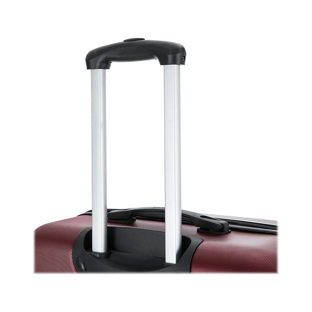 DUKAP INTELY PC/ABS Plastic 4-Rim Spinner Luggage Wine (DKINT00L-WIN)