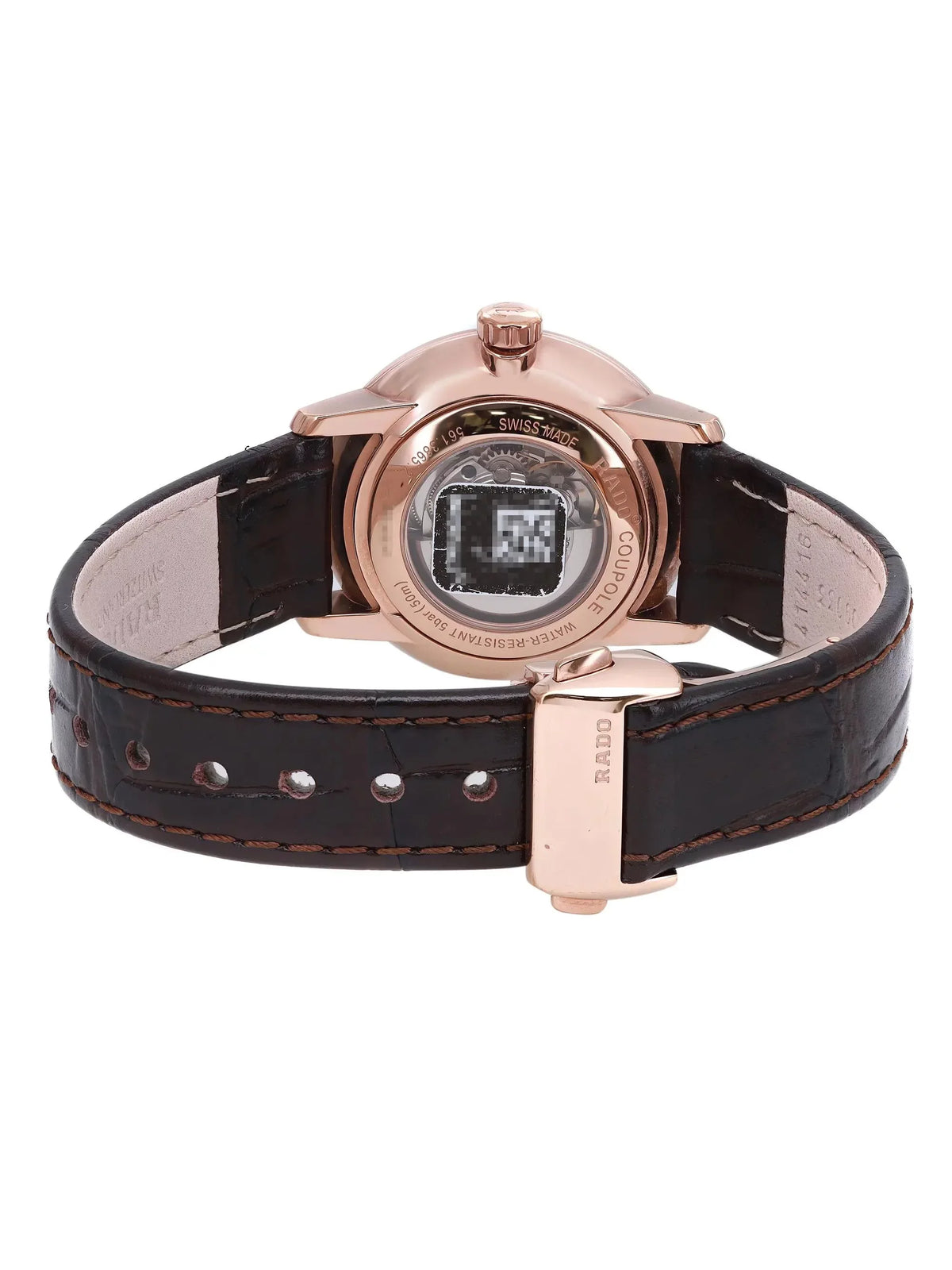 Rado Coupole Classic 31mm Rose Gold Steel Beige Dial Ladies Watch R22865765