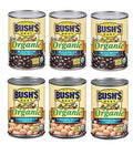 Bush,S Best Organic Black And Garbanzo (Chickpeas) Beans Variety Pack, 3 Black Beans, 3 Garbanzo Beans, 1 Ct