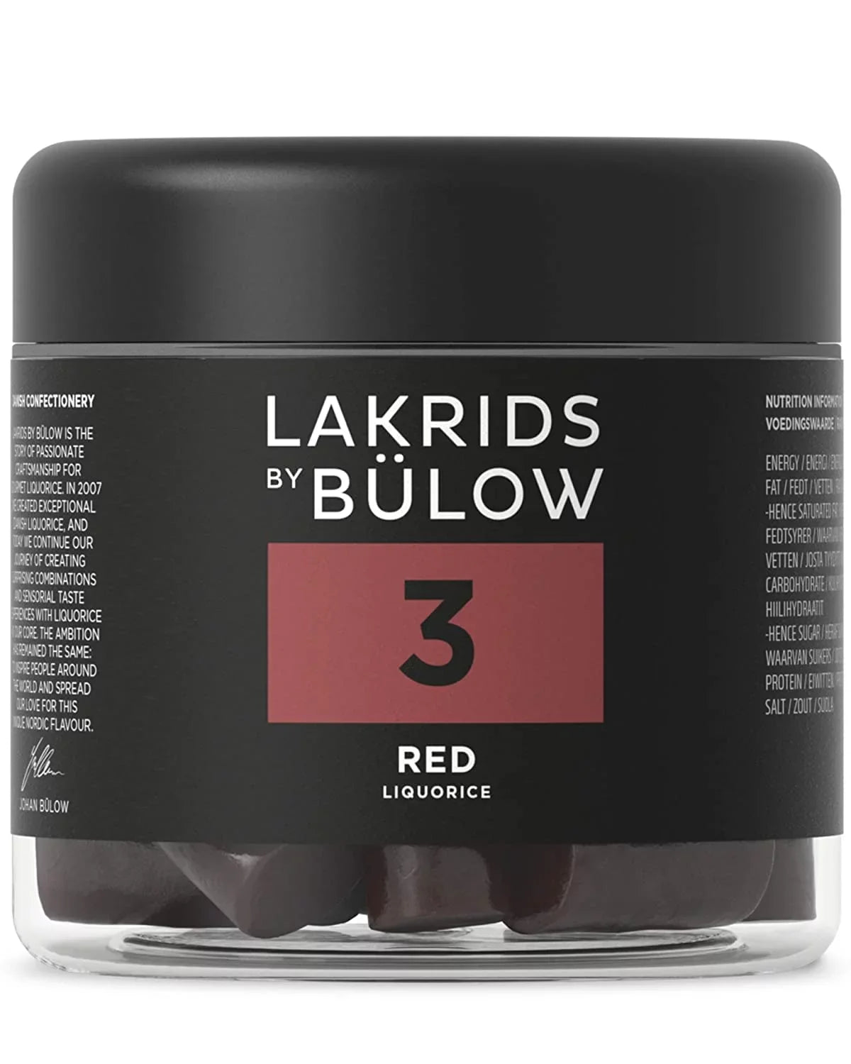 3 Red Licorice 5.29 OZ Vegan Gourmet Licorice From Scandinavia Gluten & Gelatine Authentic Danish Candy