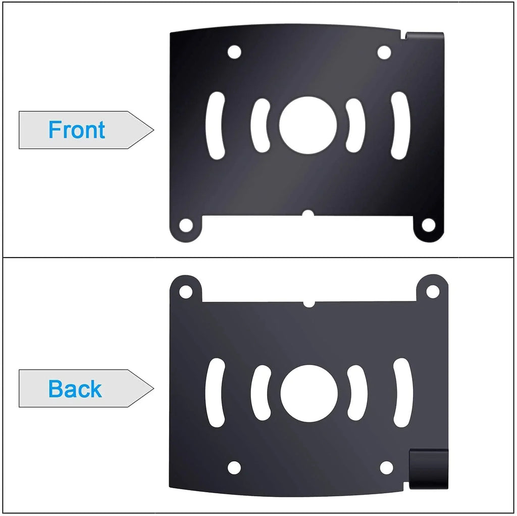 DoHonest D6 Backup Camera Bracket Adapter with a Power Adapter Compatible with Furrion Pre-Wired RV or Trailer with a FRCBRKT-BL