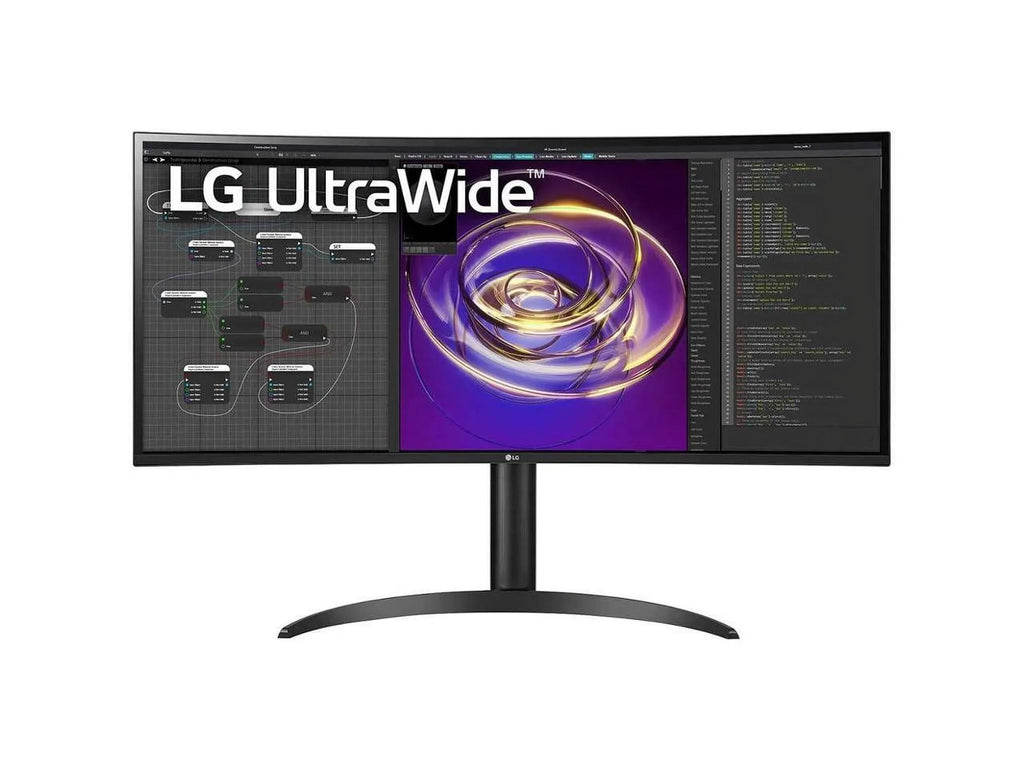 LG Ultrawide 34BP85CN-B 34" UW-QHD Curved Screen Edge LED Gaming LCD Monitor - 21:9 - Glossy Black, Black Hairline, Textured Black - 34" Class - In-plane Switching (IPS) Technology - 3440 x