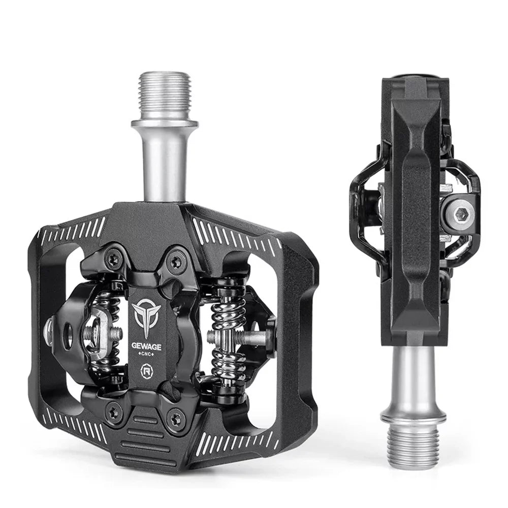 Efficient Double Sided Clip Footrests MTB Footrests with Cleats for Optimal Transfer