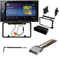 KIT2378 Bundle with Pioneer Multimedia DVD Car Stereo and Installation Kit - for 2007-2009 Isuzu i-290 / Bluetooth Touchscreen, Backup Camera, Double Din in-Dash Mounting Kit