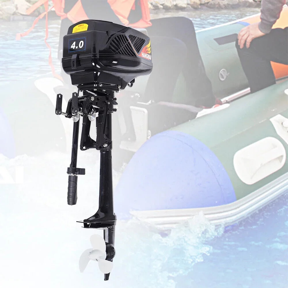 HANGKAI 48V 1000W Electric Outboard Motor Fishing Boat Engine Brushless Trolling Motor