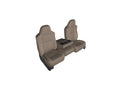 F58 2002-2010 Ford F250-F550 Super Duty Front 40/20/40 Split Bench Cushion with Molded Headrests and Opening Center Console in Tan Velour