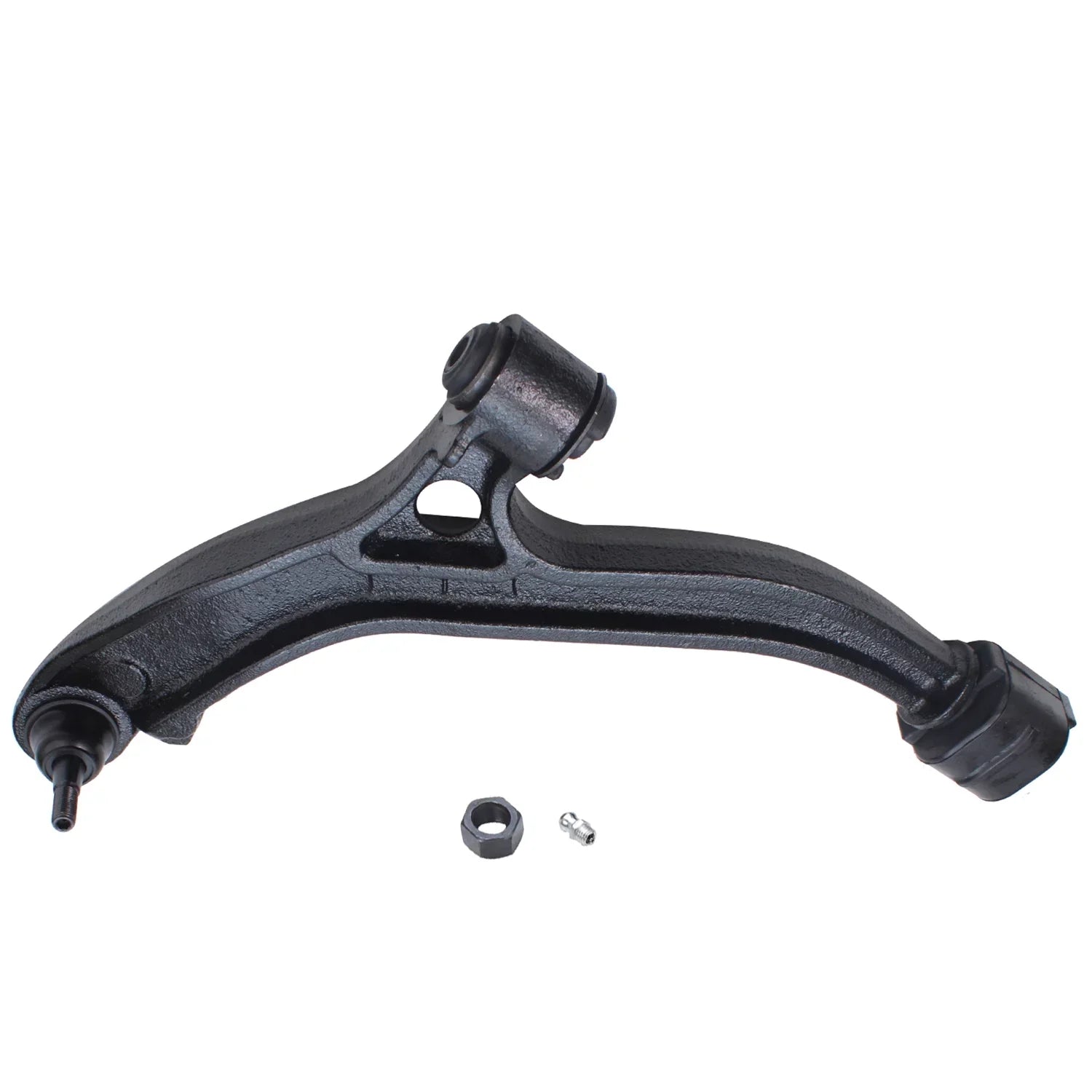 Detroit Axle - Front Lower Control Arms for 01-07 Dodge Caravan Chrysler Town & Country 01-03 Voyager, 2pc Lower Control Arms & Ball Joints Assembly Replacement