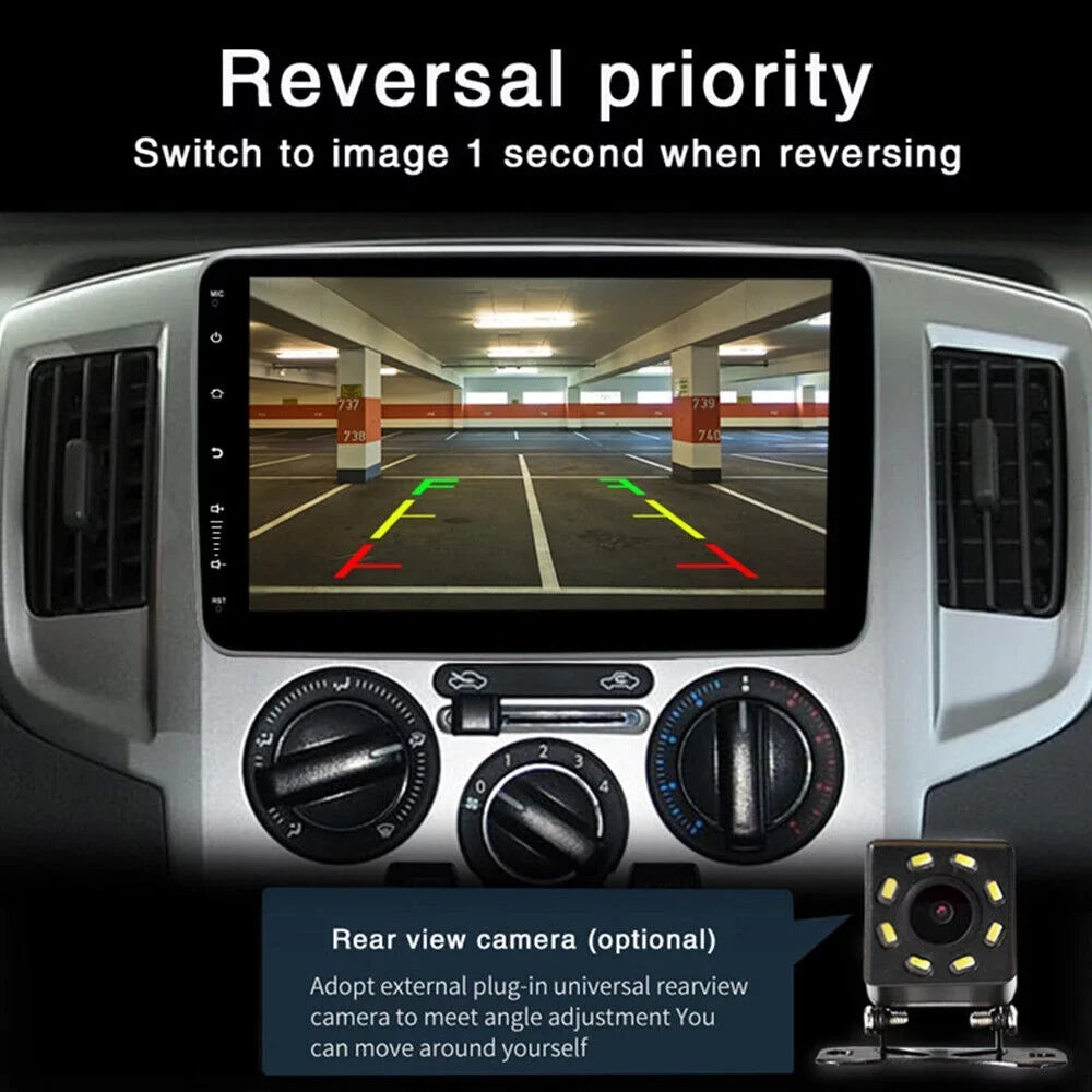 Paddsun 10 Inch On-Board Android 9.1 GPS Wifi Dual Din Touch Screen Player Navigation