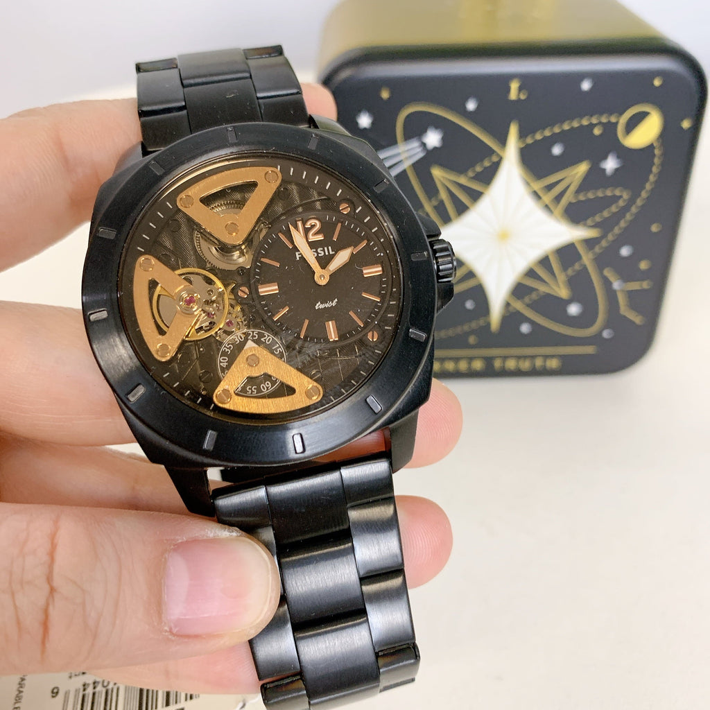 Fossil BQ2788 Privateer Twist Black Stainless Steel Watch