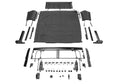Rampage by RealTruck 139035 Trailview Frameless Soft Top Compatible with Select: 2020-2022 Jeep Gladiator, 2023 Jeep Gladiator Sport