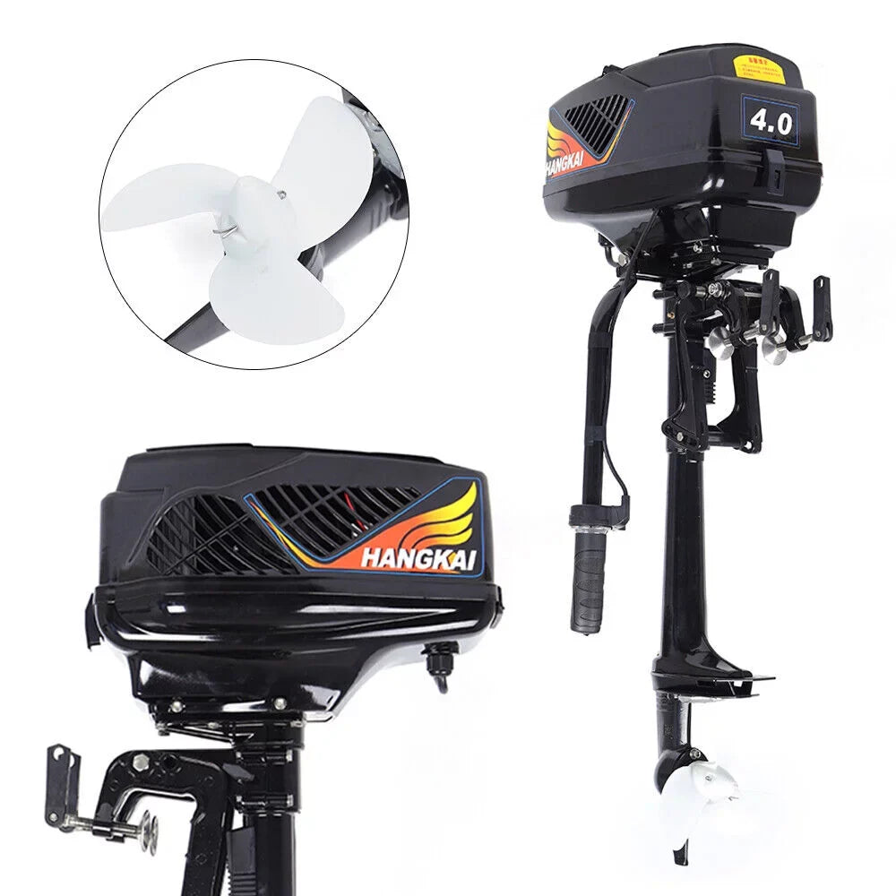 HANGKAI 48V 1000W Electric Outboard Motor Fishing Boat Engine Brushless Trolling Motor