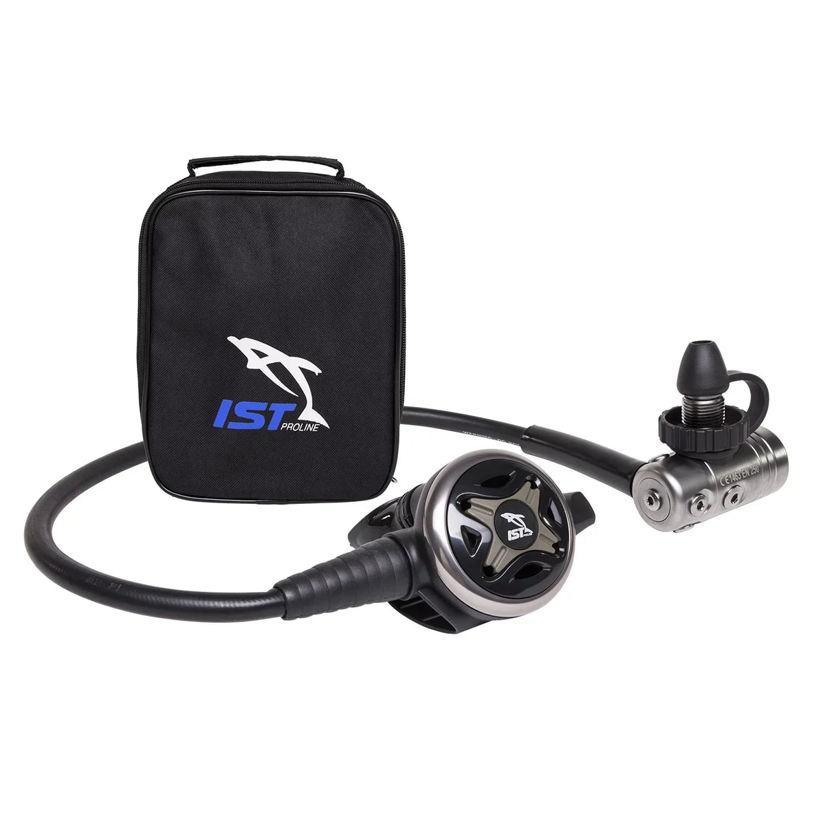 IST Premium Balanced Diaphragm DIN Style Regulator Bundle, 5 IP Ports