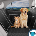 Dog Car Chair Cover for Back Chair, Waterproof Pet Chair Cover 600D Scratch-Proof Dog Chair Cover for Truck, Vehicle SUV, Tesla, Machine Washable,Color Black