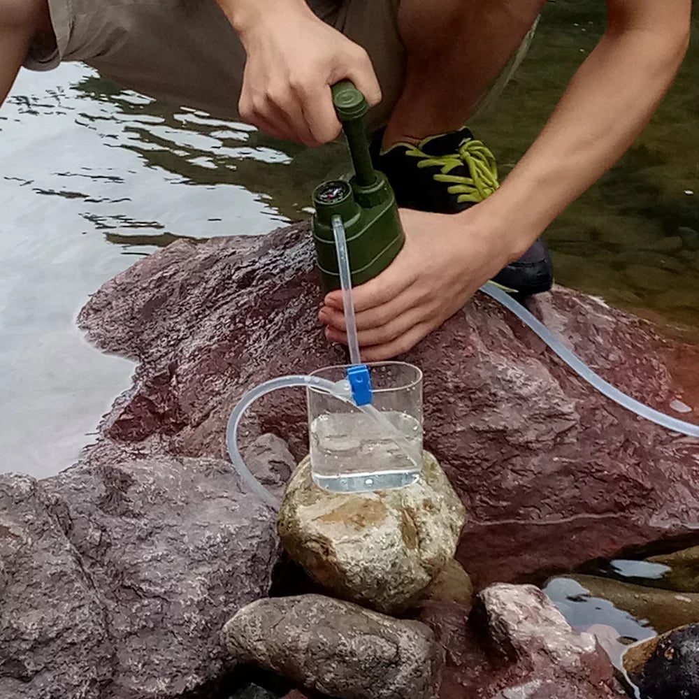 Lixada Family Camping Water Filter Straw System for Emergency Preparedness Hiking