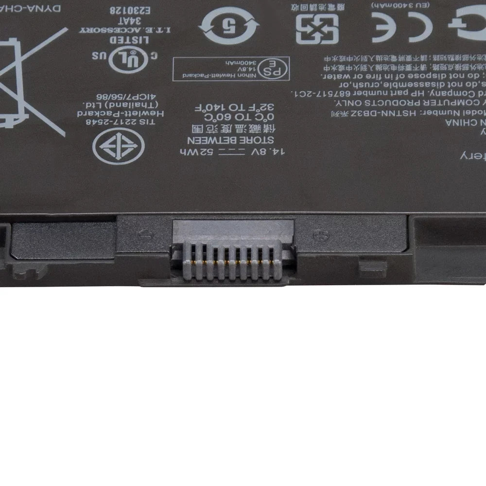 DR. BATTERY - Replacement for EliteBook Folio 9480m J5P81UT / 9480m J5P82UT / 9480m J8U70UA / 9480m J8V41UA / 9480m K4M53UT / 9470 / BA06XL / BT04 / BT04XL / H4Q47AA / H4Q48AA / H4Q48UT