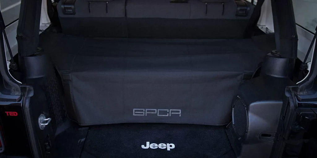 GPCA Cargo Cover LITE PLUS for Wrangler JK 4DR Sport/ Sahara/ Rubicon/ Freedom Unlimited 2007-2018 models (UPGRADED)