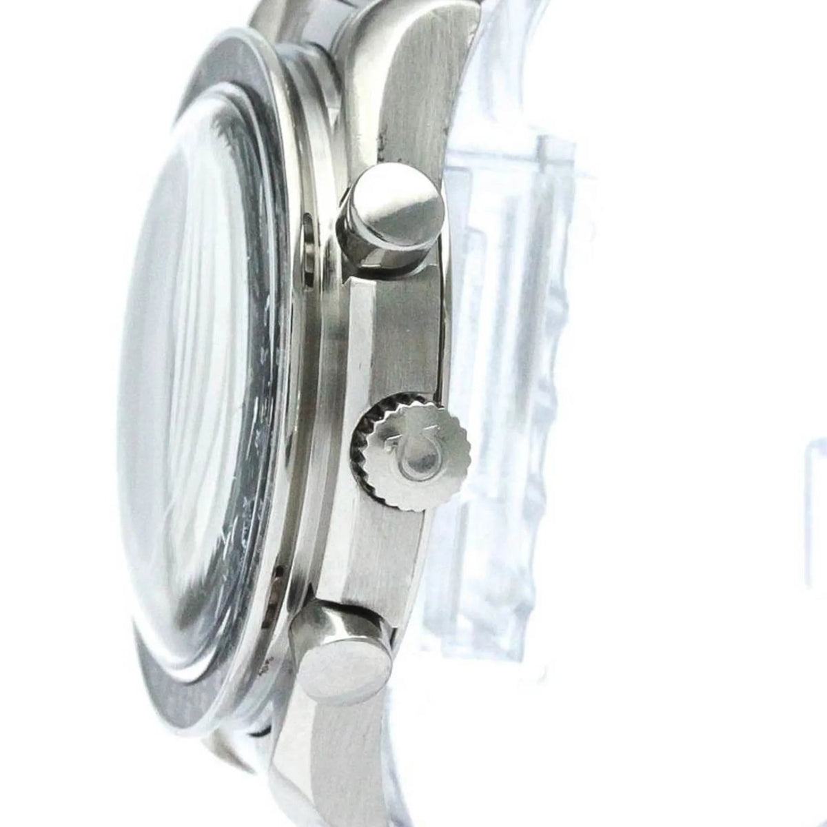 Pre-Owned Polished OMEGA Speedmaster Automatic Steel Mens Watch 3510.50 BF565452 (Good)
