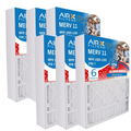 20x24x4 Air Filter MERV 11 Comparable to MPR 1000, MPR 1200 & FPR 7 Electrostatic Pleated Air Conditioner Filter 6 Pack HVAC Premium USA Made 20x24x4 Furnace Filters by AIRX FILTERS WICKED CLEAN AIR.