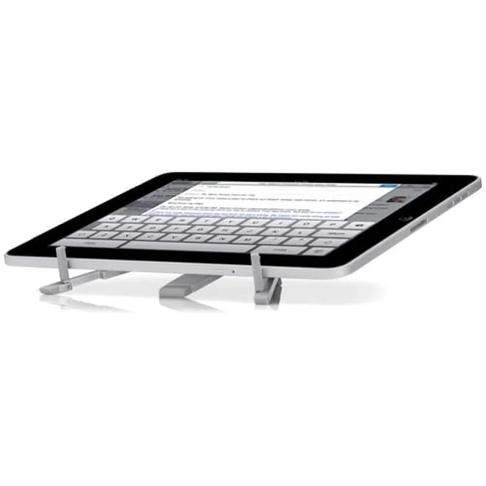 Desktop Holder Stand Fold-up Aluminum Travel Portable Dock Z6B for Samsung Galaxy View Tab S2 NOOK 8.0 (SM-T710) E NOOK 9.6 (SM-T560) Active Pro S3 9.7 S 8.4 SM-T700 10.5 SM-T800 A 9.7